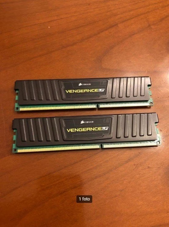 Corsair Vengeance LP, DDR3, 8GB (2x4GB) 9-9-9-24, 1600MHz, Computers en Software, RAM geheugen, Ophalen, DDR3