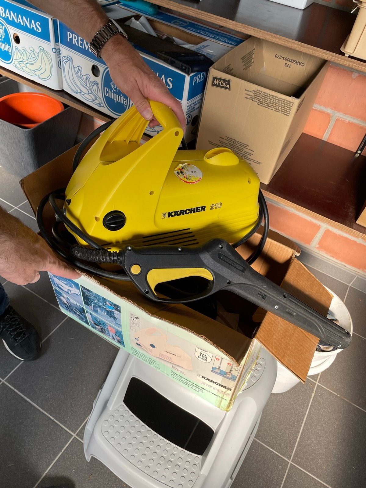 Karcher 210, Tuin en Terras, Hogedrukreinigers, Ophalen, Gebruikt
