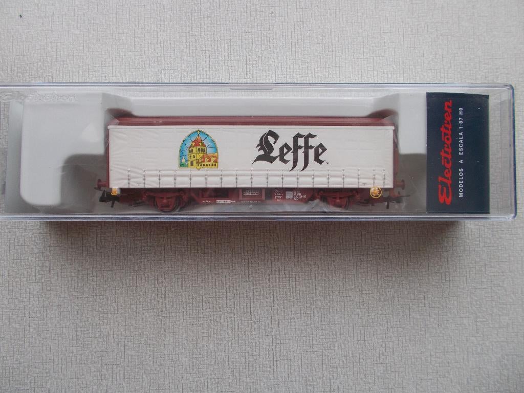 WAGON POUR TRANSPORT DE BIÈRE LEFFE - 1:87 HO, Hobby & Loisirs créatifs, Trains miniatures | HO, Neuf, Autres marques, Wagon, Courant continu