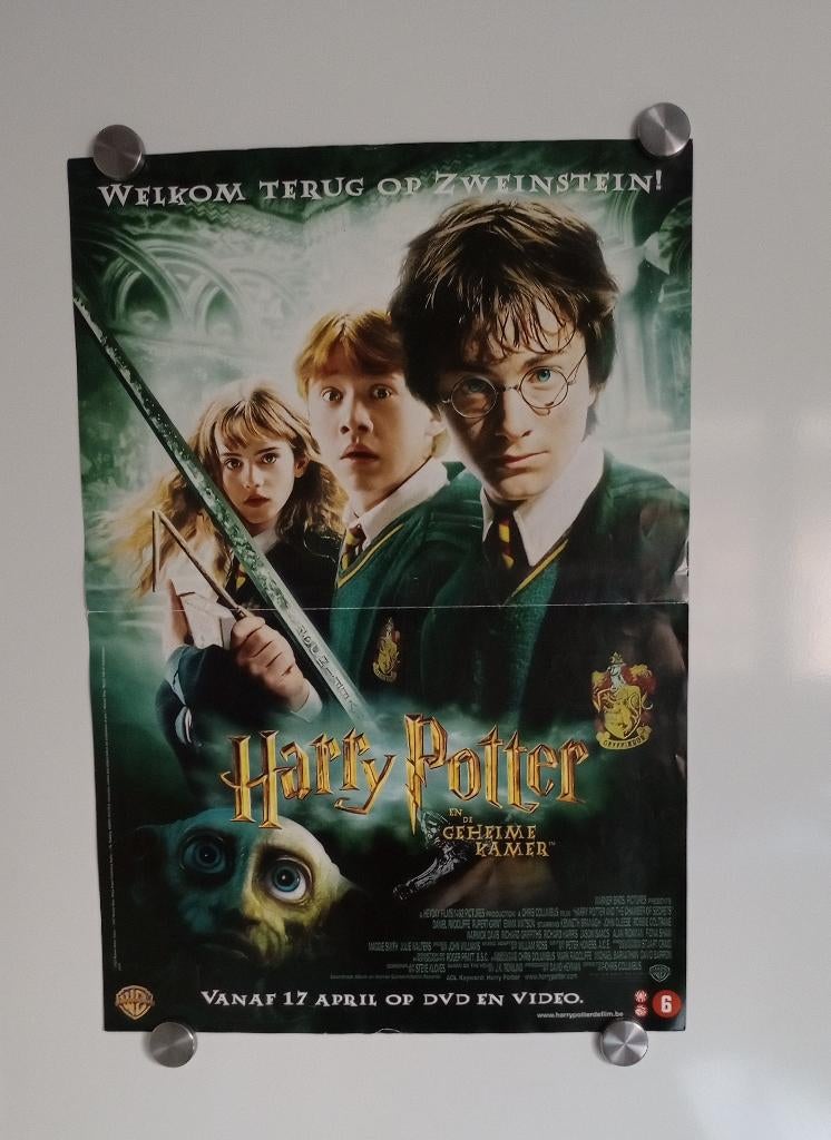 Harry Potter poster "Welkom terug op Zweinstein!", Ophalen of Verzenden, Zo goed als nieuw, Overige typen