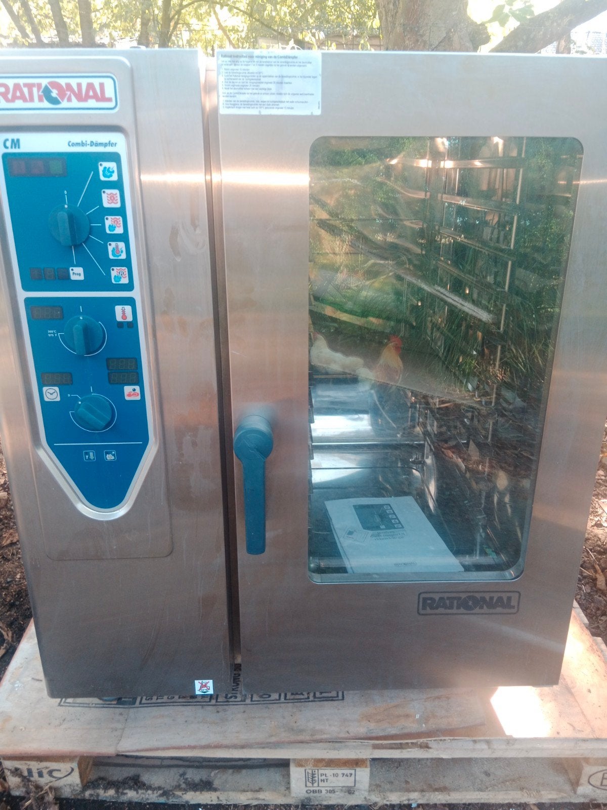 rationele combisteamer, stoomoven, cm101, Ophalen