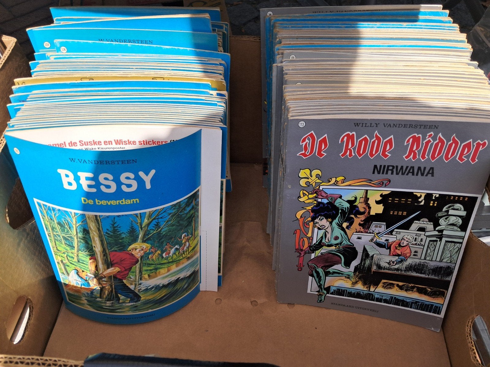 bessy en rode ridder strips., Ophalen of Verzenden