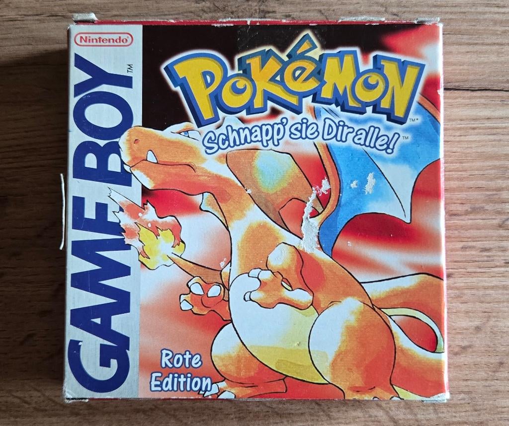 Gameboy Pokémon Games Red-versie (Duits), Games en Spelcomputers, Games | Nintendo Game Boy, Ophalen, Gebruikt