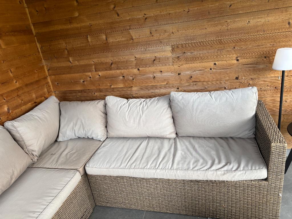 Tuinset, Tuin en Terras, Ophalen, 5 zitplaatsen, Gebruikt, Bank