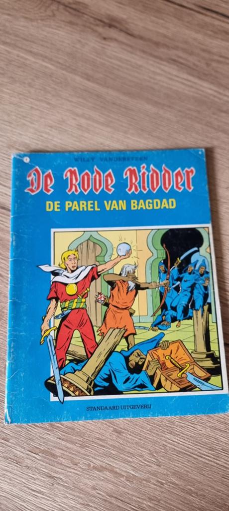 Strip De rode ridder  - 4 De parel van Bagdad, Boeken, Eén stripboek, Ophalen of Verzenden, Gelezen, Willy Vandersteen