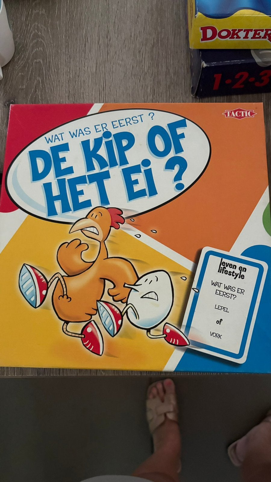De kip of het ei, Ophalen, Zo goed als nieuw