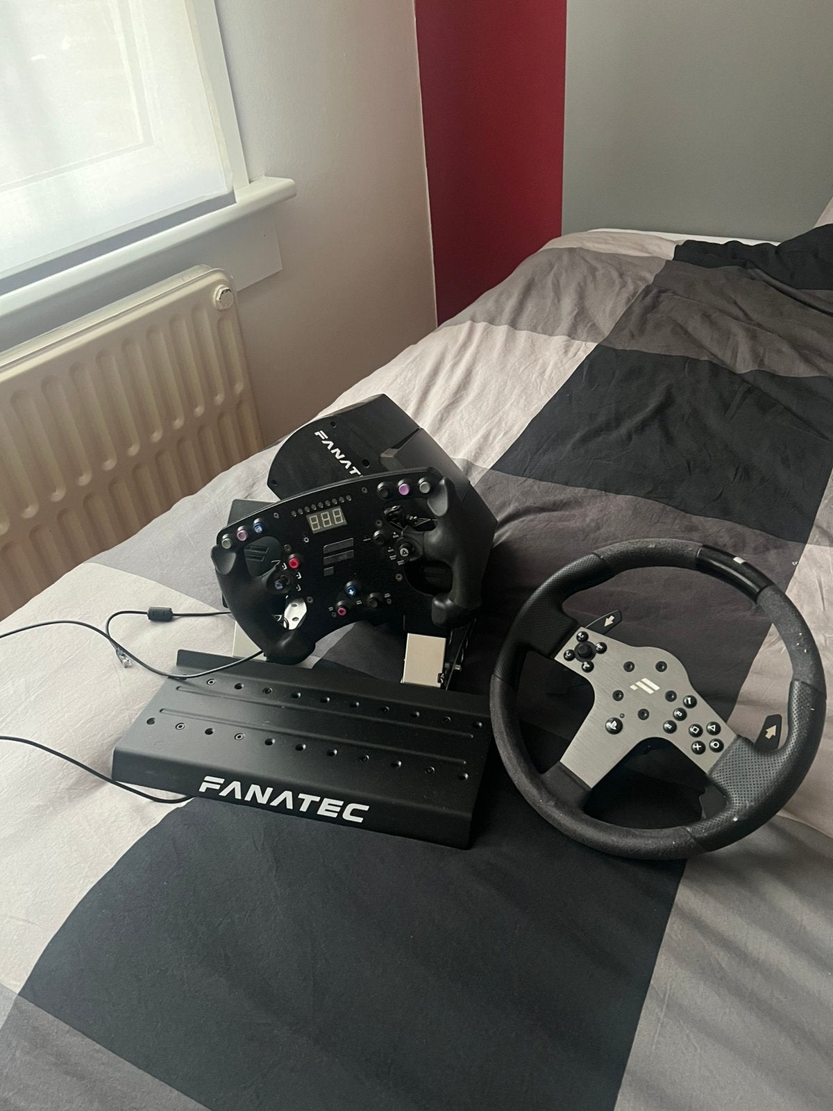 Fanatec racing wheel, Games en Spelcomputers, Spelcomputers | Sony Consoles | Accessoires, Ophalen of Verzenden, Zo goed als nieuw
