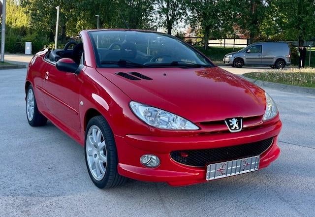 PEUGEOT 206 CC -CABRIO -AUTOMATIC-1.6 BENZ-EURO 4, Auto's, 4 zetels, Stof, 4 cilinders, Cabriolet