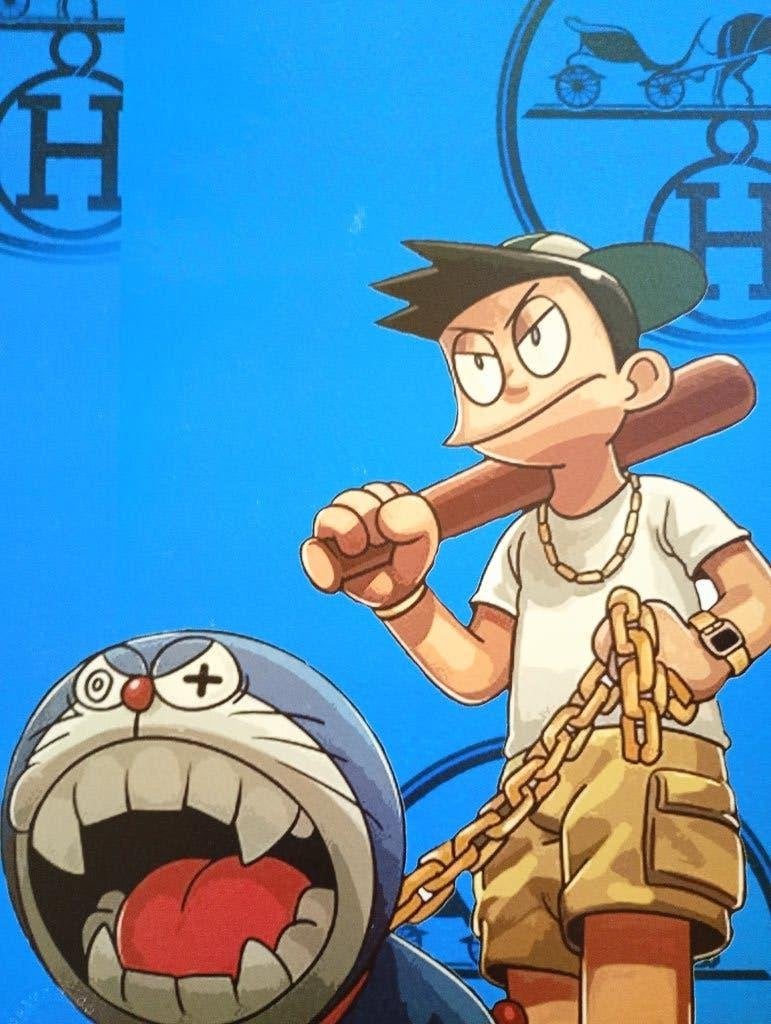 Doreamon, Signé, Enlèvement ou Envoi, Autres sujets, Sérigraphie