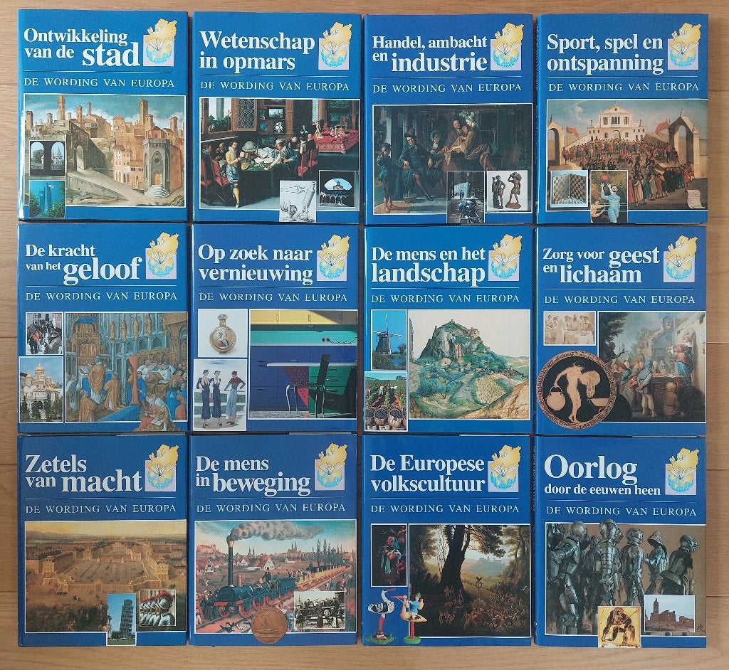 De wording van Europa, volledige reeks, Ophalen, Nieuw, Europa