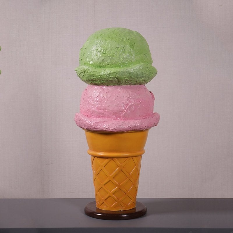 Schepijs op voet – 2 Scoops – IJsje hoogte 60 cm, Verzamelen, Ophalen, Nieuw