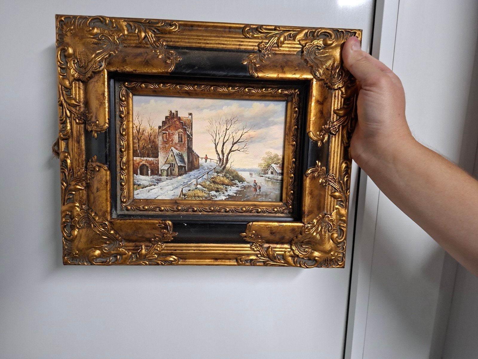 oude schilderij anno 1889 Roe Bros, Ophalen