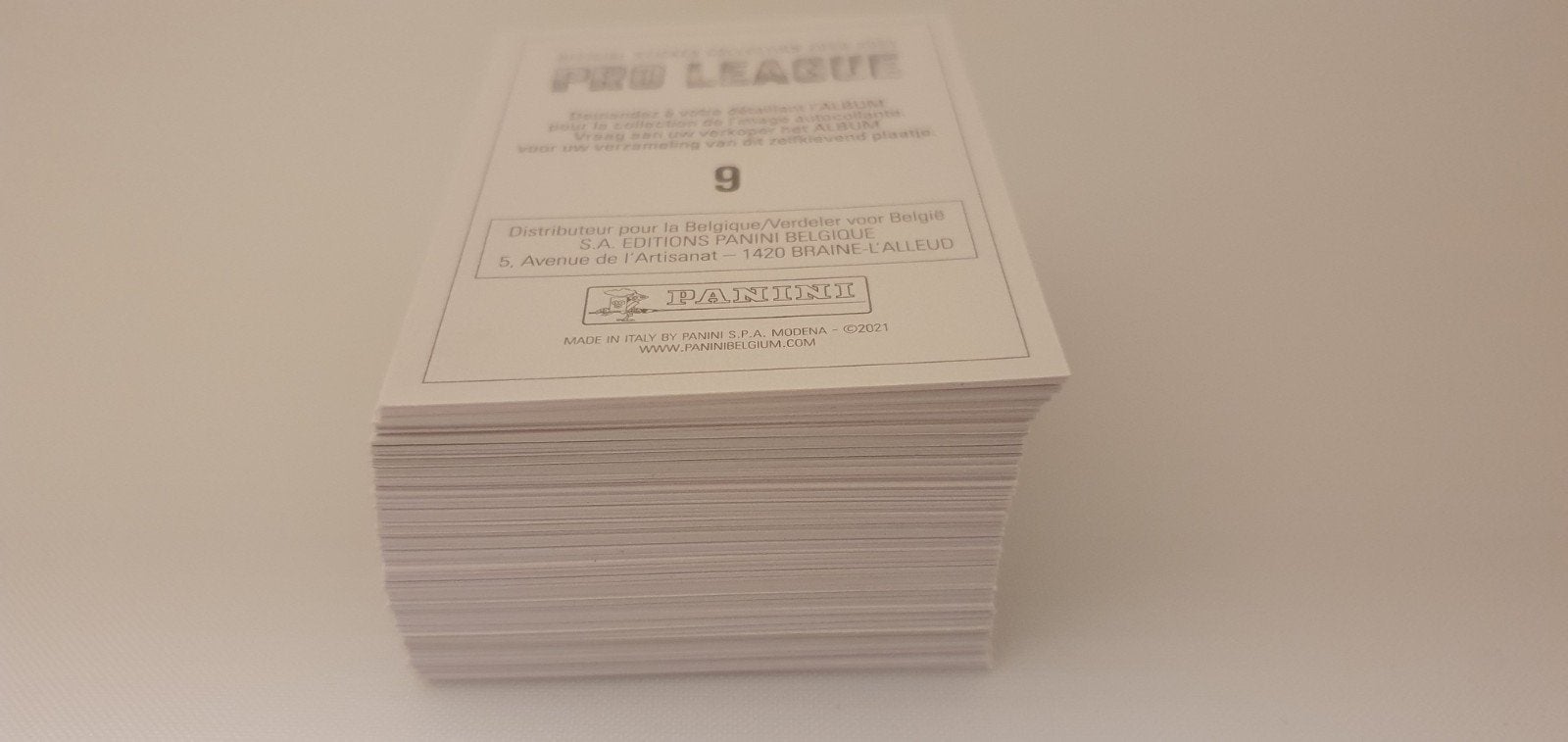 Panini Pro League 2020-21, Ophalen of Verzenden