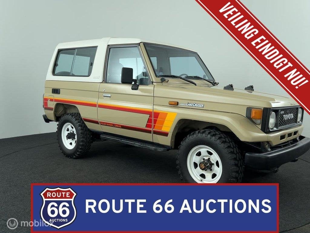 Toyota Land Cruiser | 1987 | Route 66 Auctions, Autos, Achat, Entreprise, Boîte manuelle, Autre carrosserie