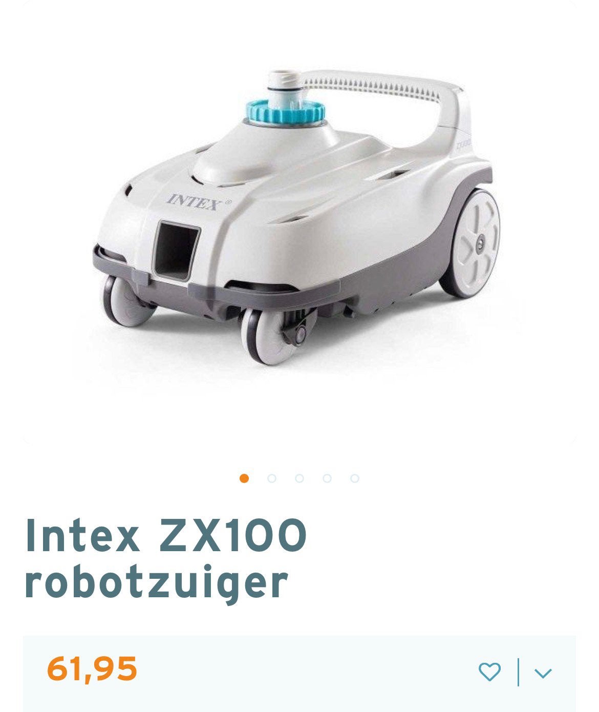 Zwembad, Ophalen, Zo goed als nieuw