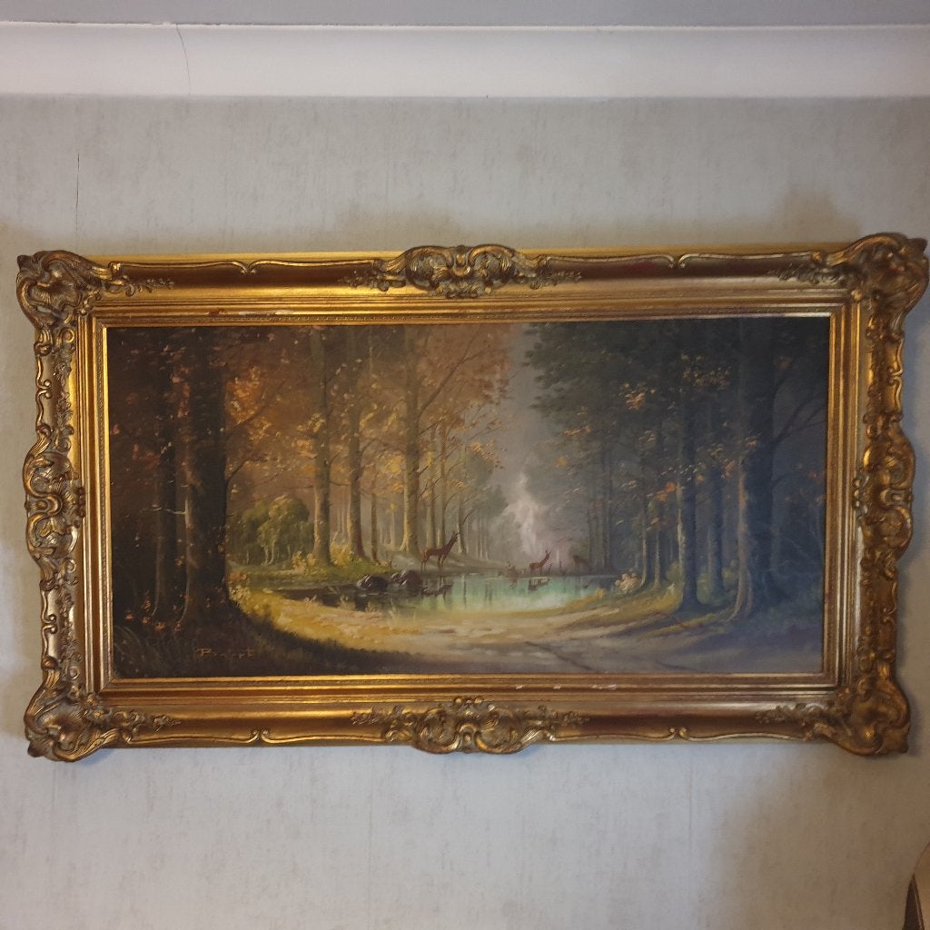 Schilderij, Ophalen