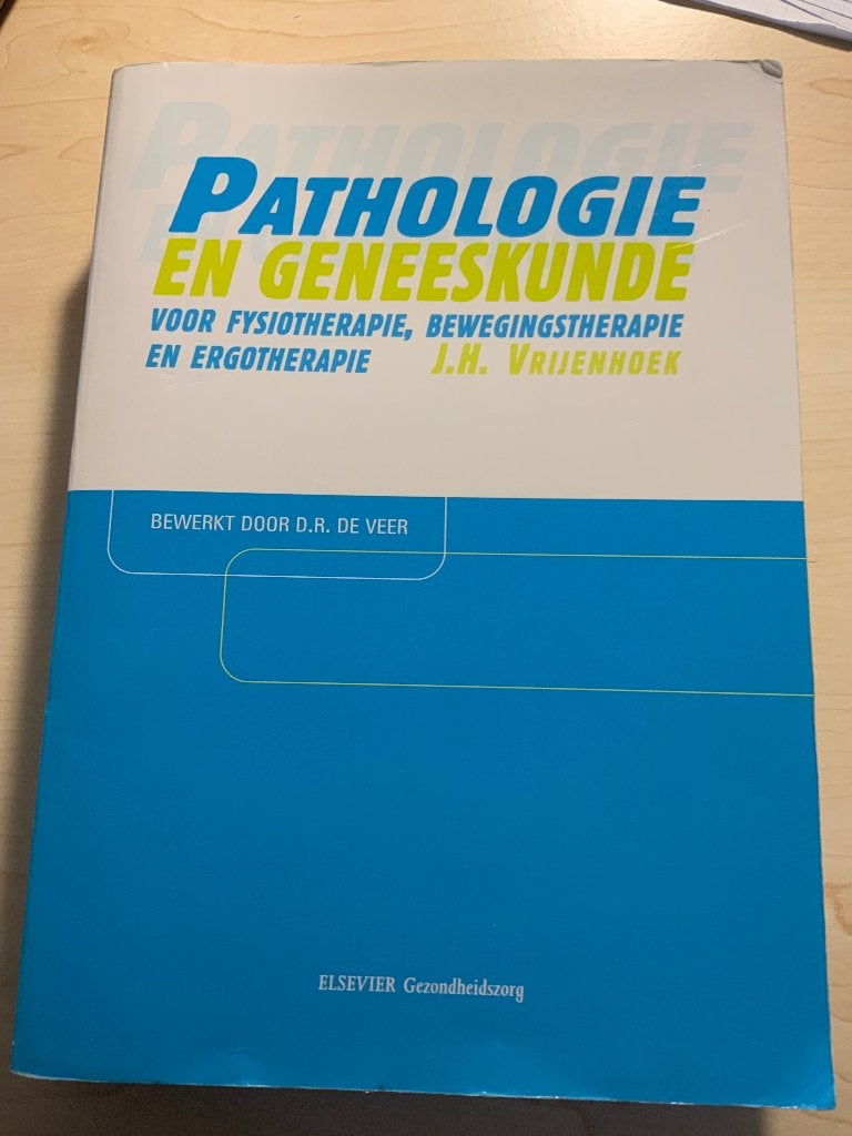 PATHOLOGIE EN GENEESKUNDE, Boeken, Studieboeken en Cursussen, Ophalen, Gelezen, Hoger Onderwijs, Elsevier