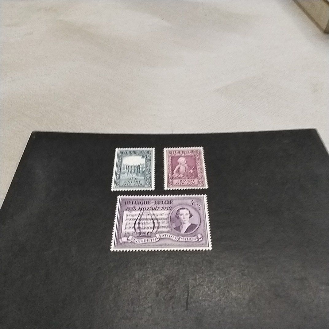 BELGIE  987/989 scharnier met cote 7,50 €, Postzegels en Munten, Ophalen of Verzenden