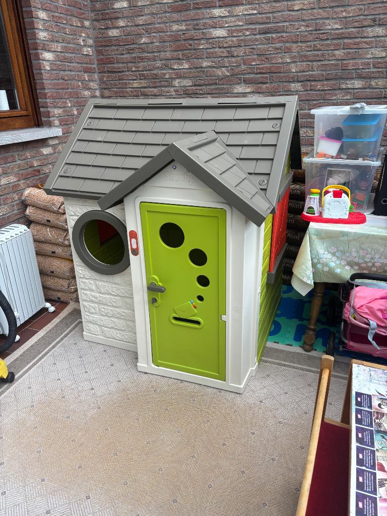 Smoby speelhuis, Ophalen, Zo goed als nieuw, Kunststof