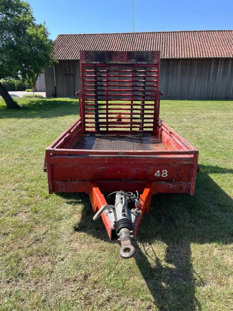 aanhangwagen merk DEDE, Ophalen