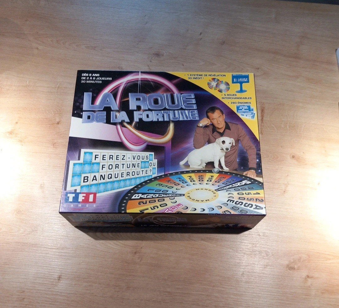 Jeu de société "La roue de la fortune", Enlèvement