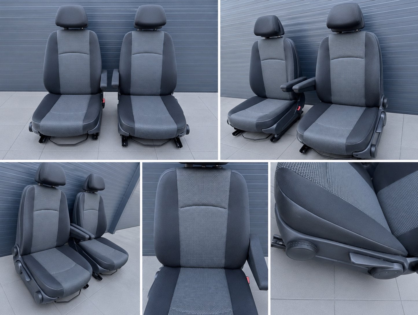 Stoelen comfort Mercedes Vito W639 facelift 2004-2014 ZGAN, Ophalen of Verzenden, Mercedes-Benz