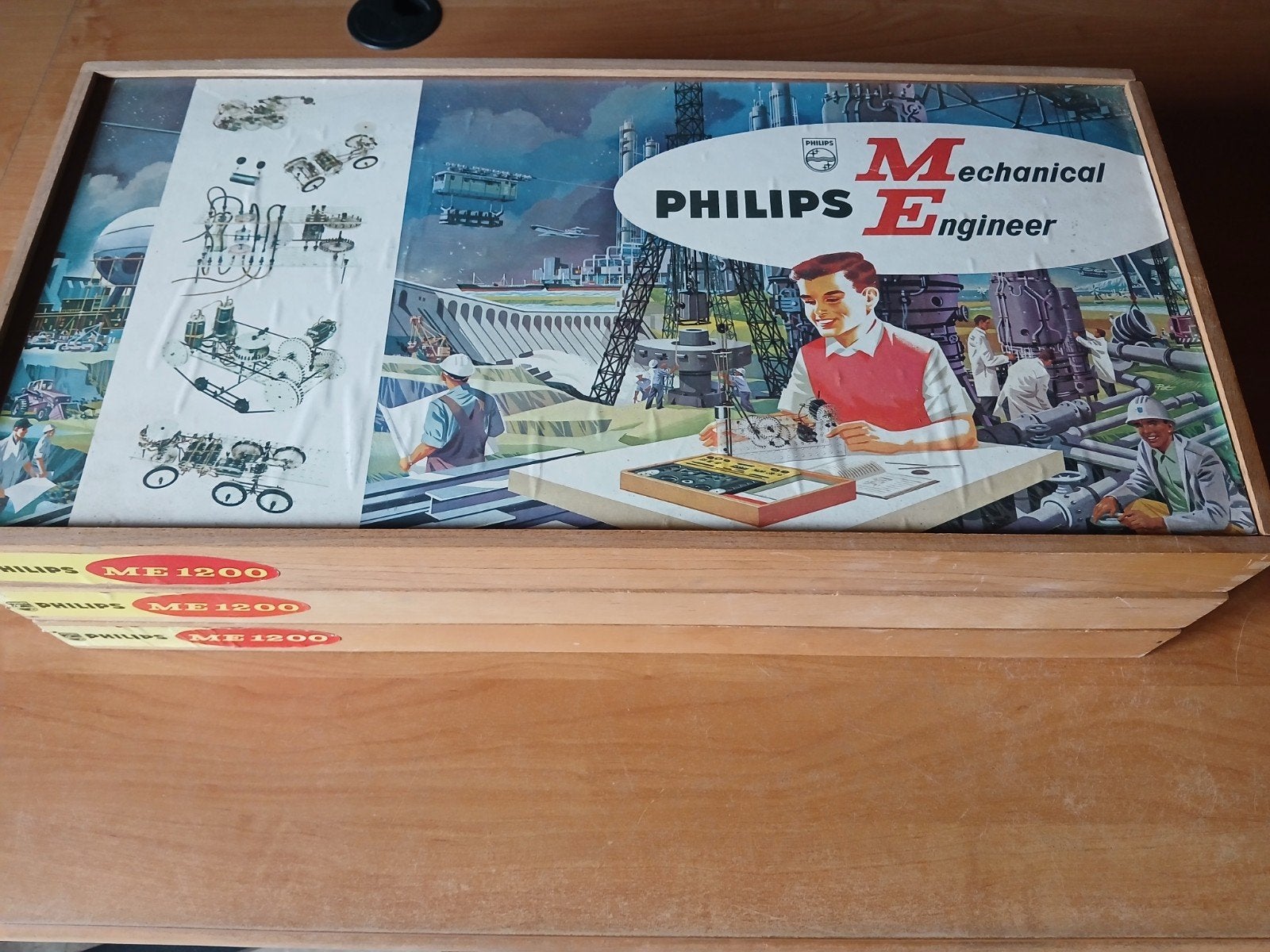 Bouwdoos Philips Mechanical Engineer ME1200, 3 stuks, Ophalen