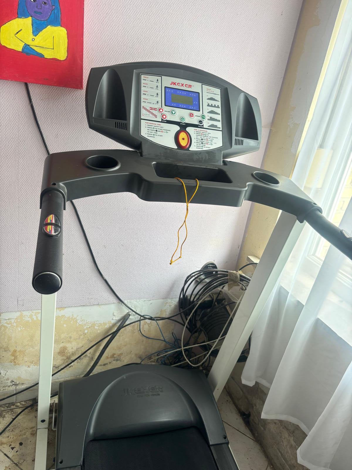 Tapis de course JKEXER VIGOR 735, Jambes, Tapis roulant, Comme neuf, Enlèvement