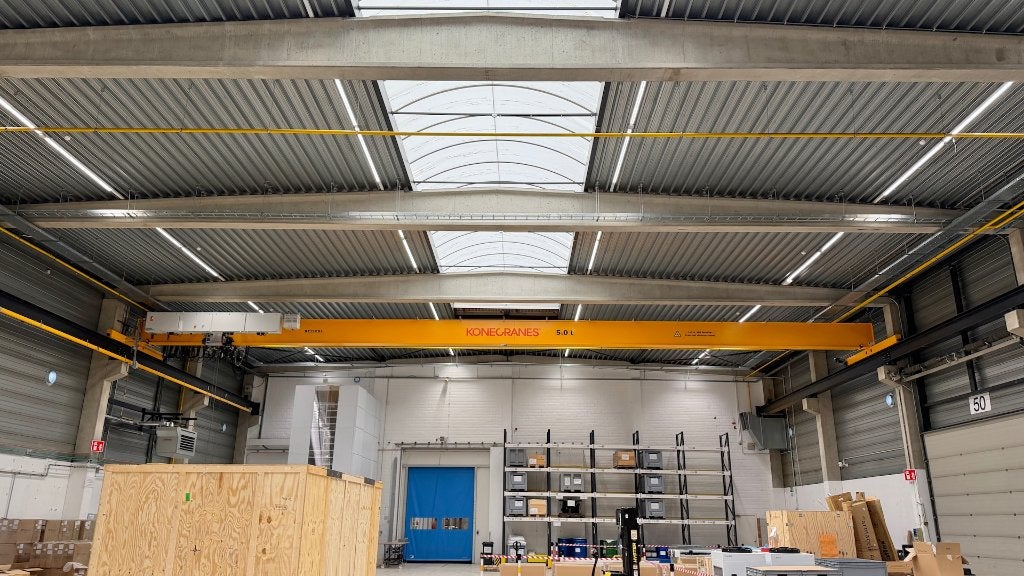 Rolbrug 23.094 mm / 5 ton / 2024 / Konecranes / nieuwstaat., Ophalen, Zo goed als nieuw, Elektrisch