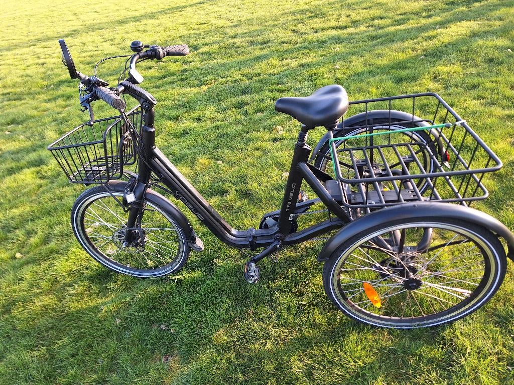 fiets, 3 wieler, Fietsen en Brommers, Versnellingen, Zo goed als nieuw, Schijfrem, Ophalen