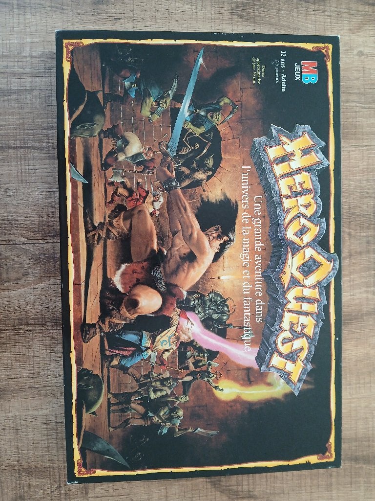 Jeu société hero quest edition originale, Hobby en Vrije tijd, Gezelschapsspellen | Bordspellen, Vijf spelers of meer, Ophalen