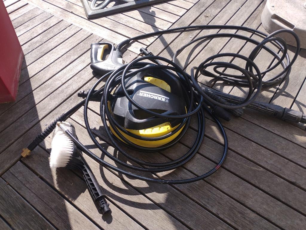 Set van 7 Karcher-accessoires, Doe-het-zelf en Bouw, Ophalen, Gebruikt, Schrobmachine