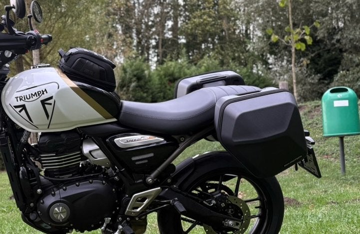 SW motech - urban abs sidecases met carrier slc, Ophalen, Zo goed als nieuw