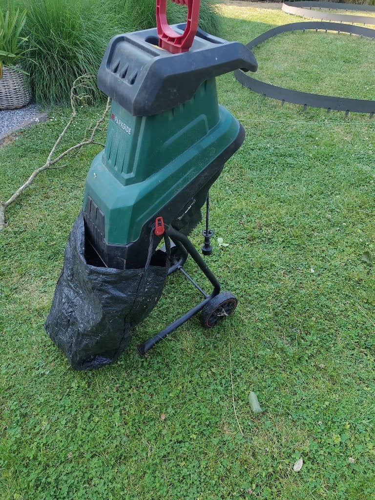 hakselaar, Ophalen, Gebruikt, Parkside, Met opvangzak