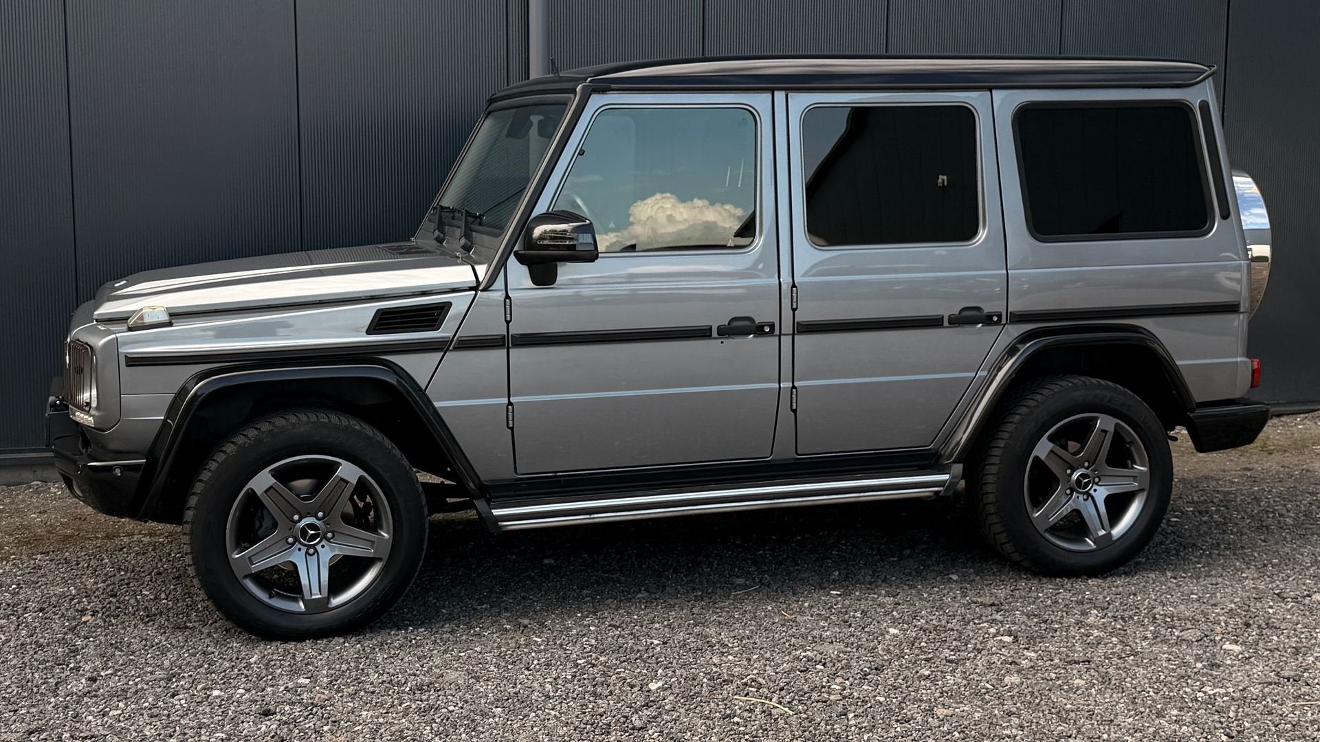 Mercedes-Benz G 350, Autos, Argent ou Gris, Achat, Phares au xénon, Noir