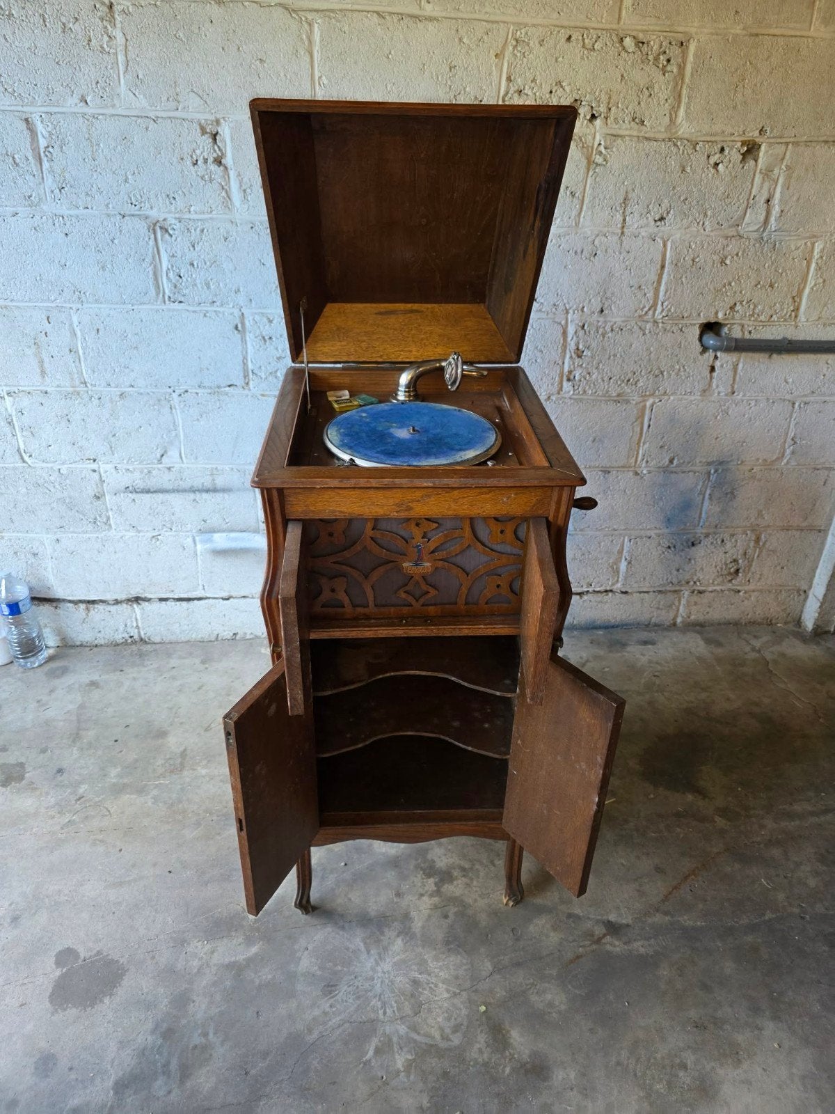 meuble tourne disque, TV, Hi-fi & Vidéo, Tourne-disques, Enlèvement