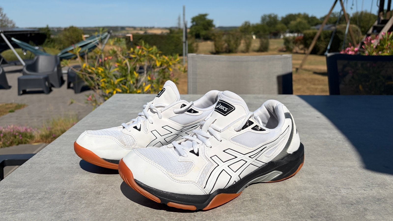 Baskets ASICS Gel Spike – Pointure 45 – Très bon état, Sports & Fitness, Basket, Enlèvement, Comme neuf, Chaussures
