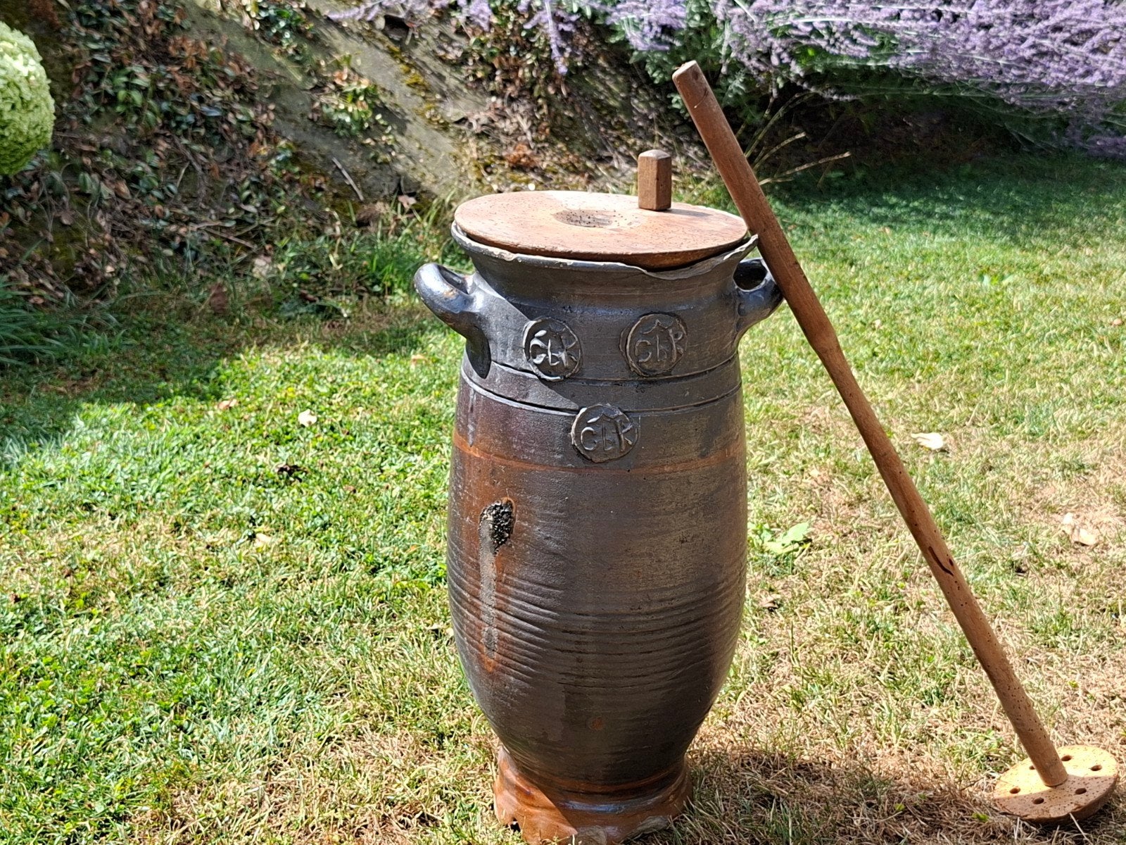 Baratte à beurre, Enlèvement