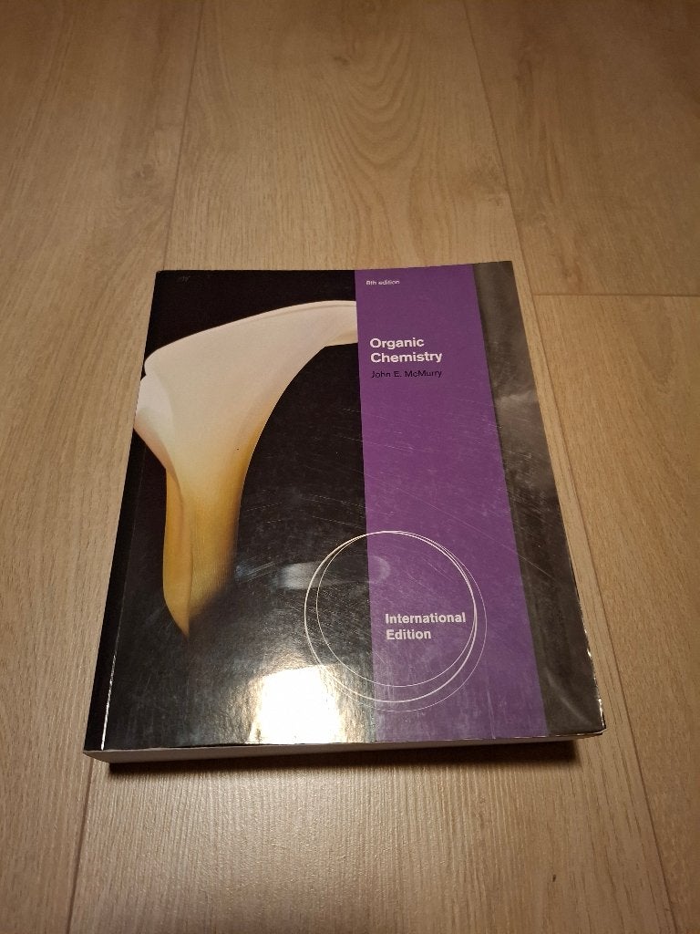 McMurry Organische Chemie 8th editie (2014) - €15,00, Boeken, Ophalen, Zo goed als nieuw, Natuurwetenschap