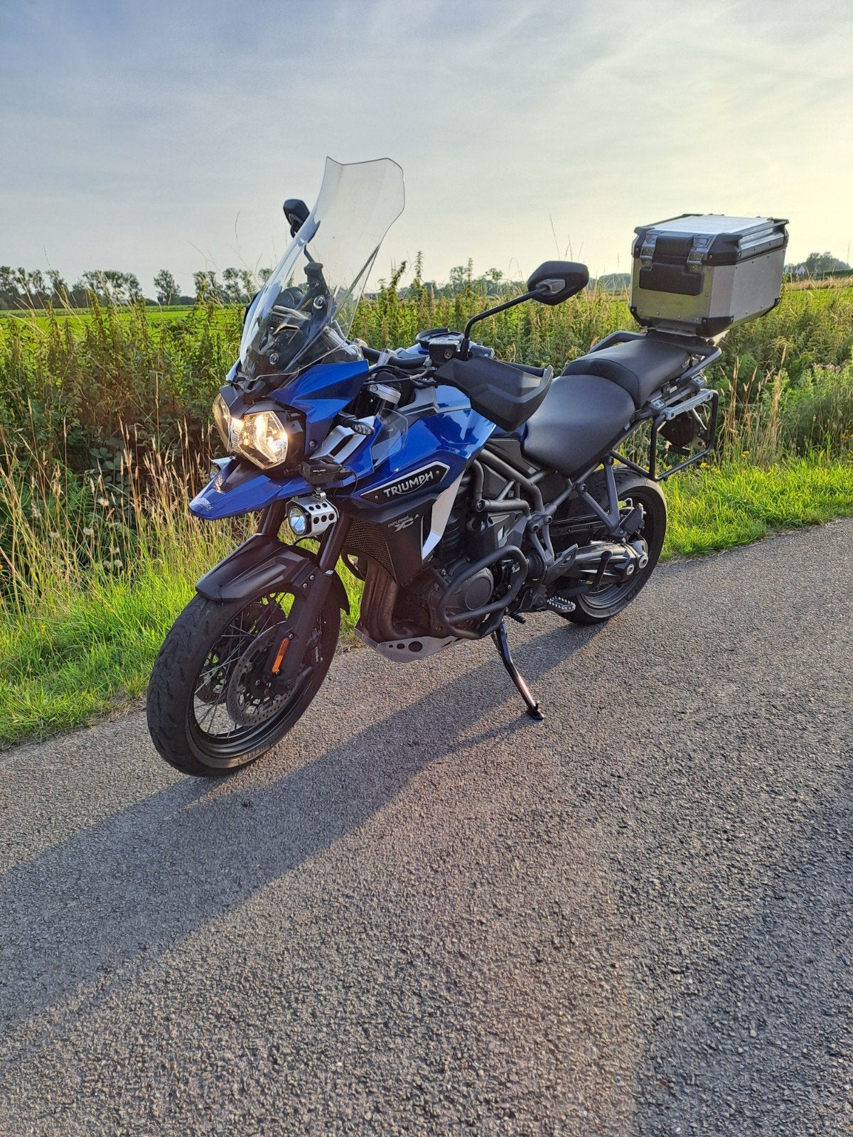 Triumph tiger xca 1200, Motoren, Handvatverwarming, 1215 cc, Motorrijbewijs A, Gebruikt
