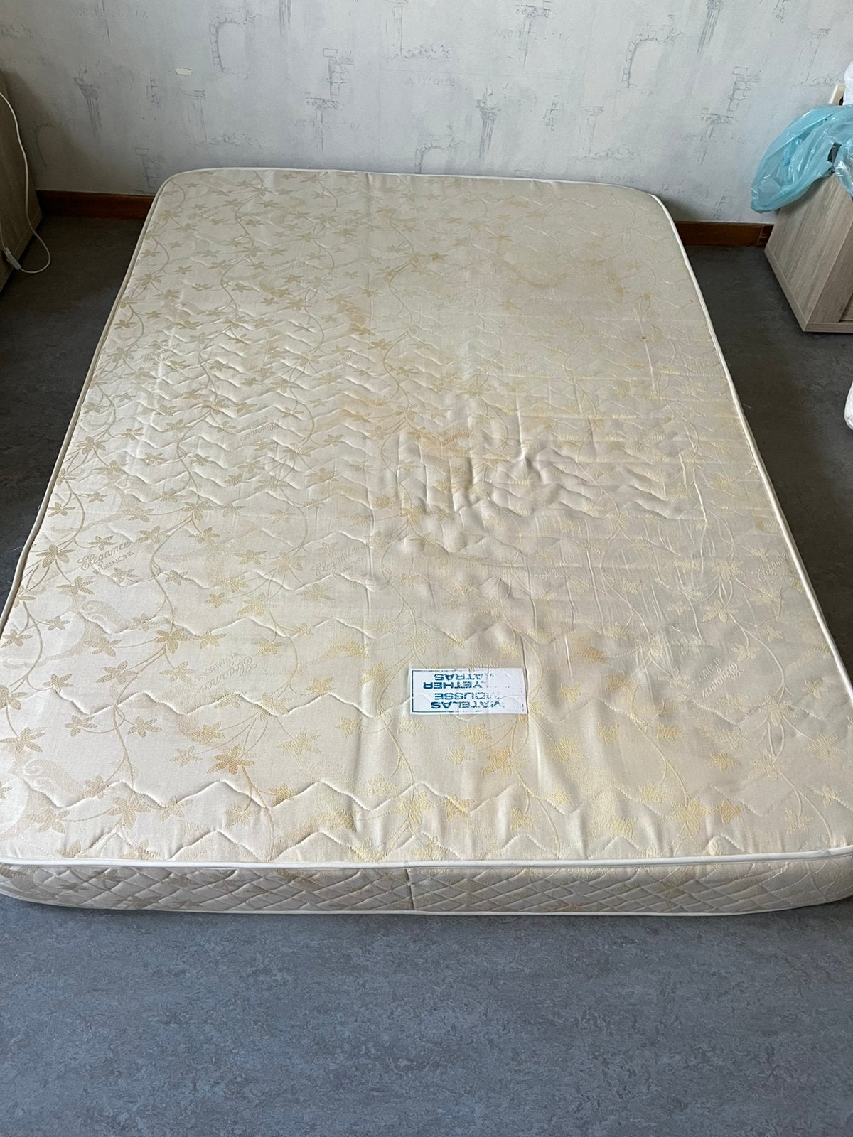 Matelas pour deux personnes, Maison & Meubles, Enlèvement, Utilisé, Matelas