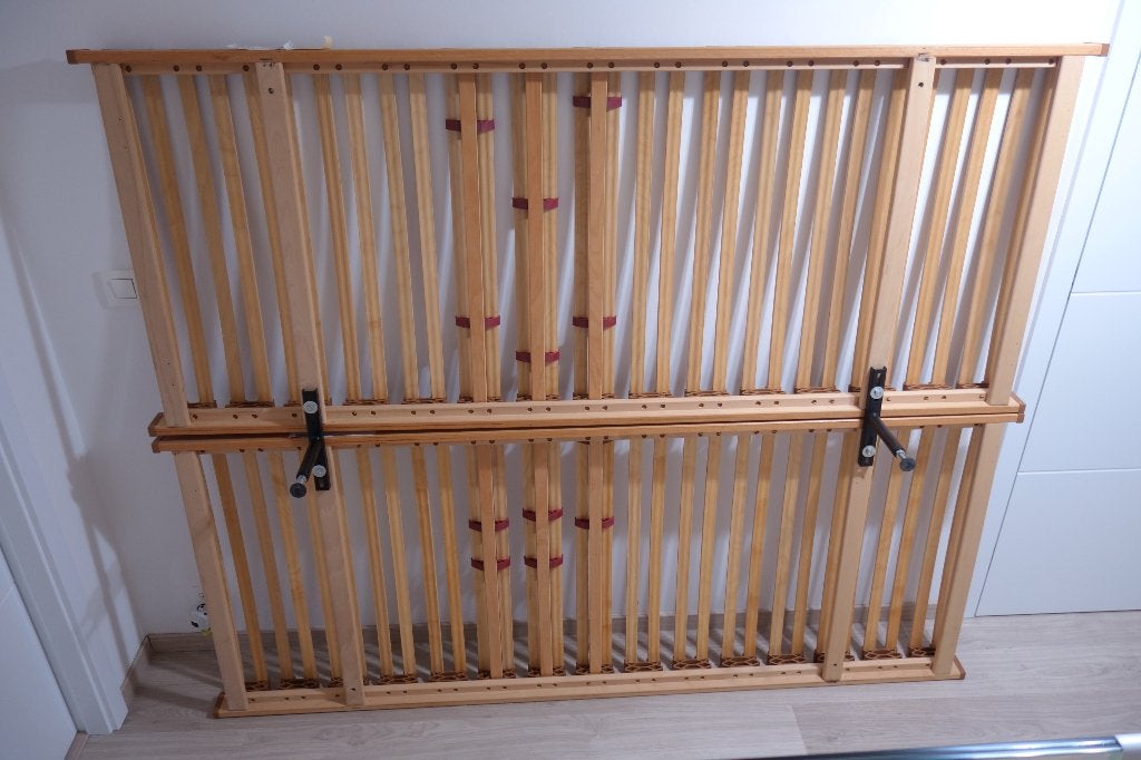 Lattenbodem 200x160, Huis en Inrichting, Slaapkamer | Matrassen en Bedbodems, Ophalen, Zo goed als nieuw, 80 cm, Bedbodem