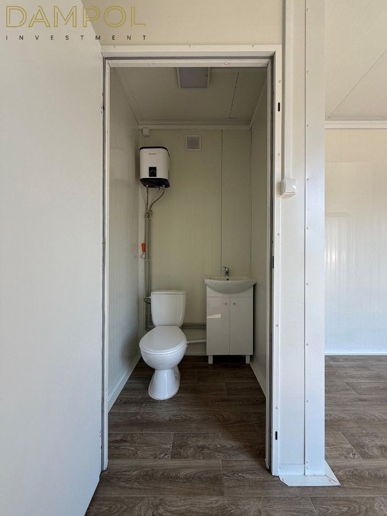 Kantoorpaviljoen/tuinhuis/tiny house 8x3, Ophalen, Overige materialen, 200 tot 400 cm, Nieuw