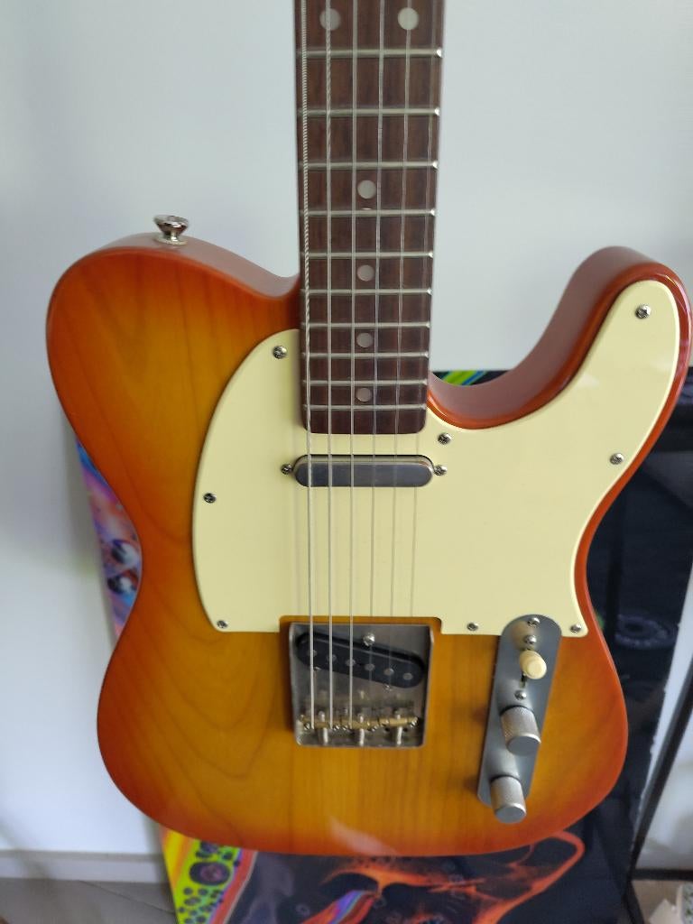 Telecaster + Vox Cambridge 50, Muziek en Instrumenten, Overige merken, Met versterker, Ophalen of Verzenden, Zo goed als nieuw