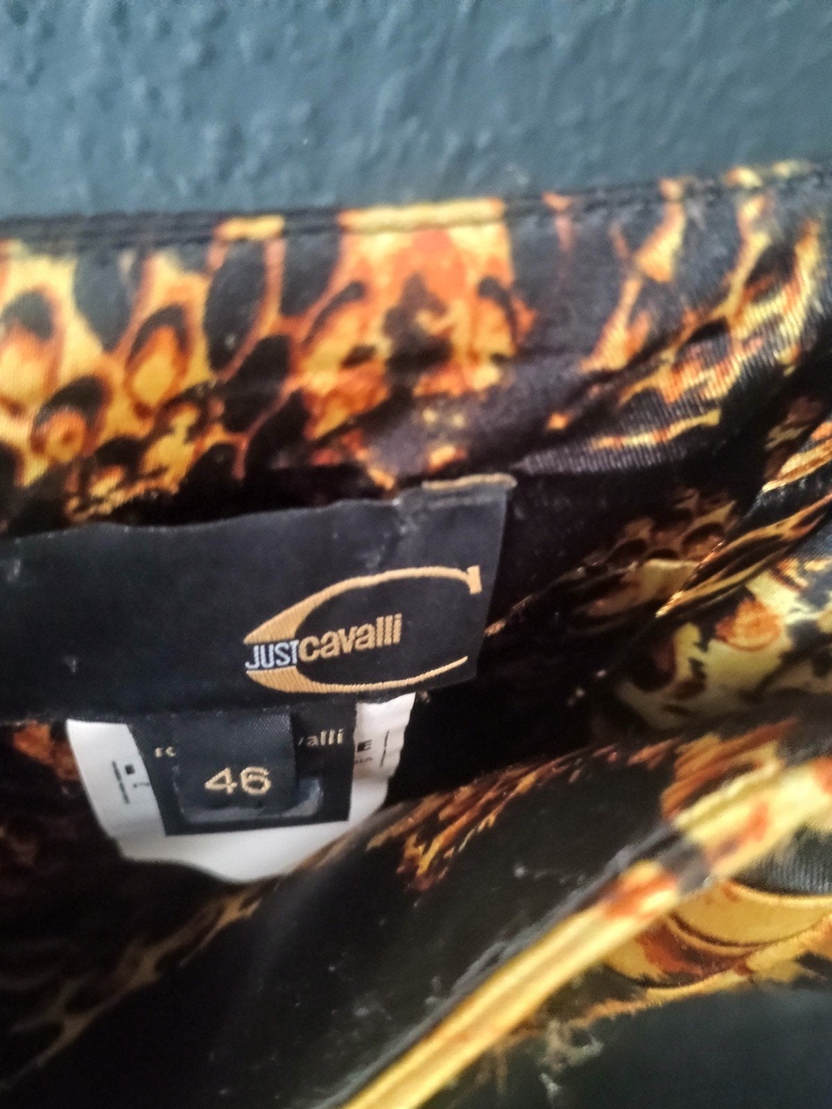 CAVALLI  satijn M, Ophalen of Verzenden, Maat 36 (S), Bruin