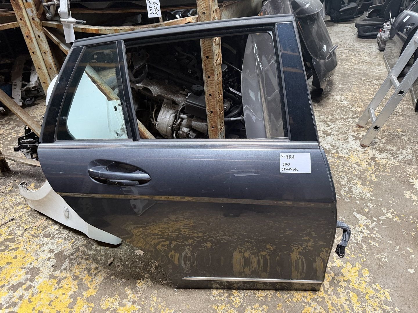 Deur RA Mercedes C klasse w204 combi, Ophalen, Gebruikt, -, Deur