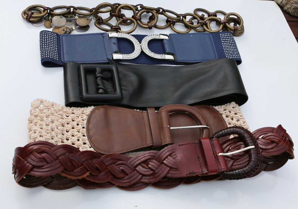 Set riemen voor dames, Kleding | Dames, Riemen en Ceinturen, Ophalen of Verzenden, Gedragen, Overige kleuren, Heupriem