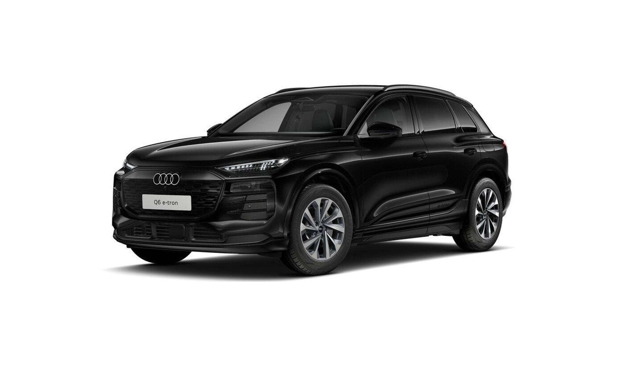 Audi Q6 e-tron Q6 e-Tron Bijrijdersdisplay l winter pack l T, Auto's, Gebruikt, Zwart, Zwart, 5 zetels