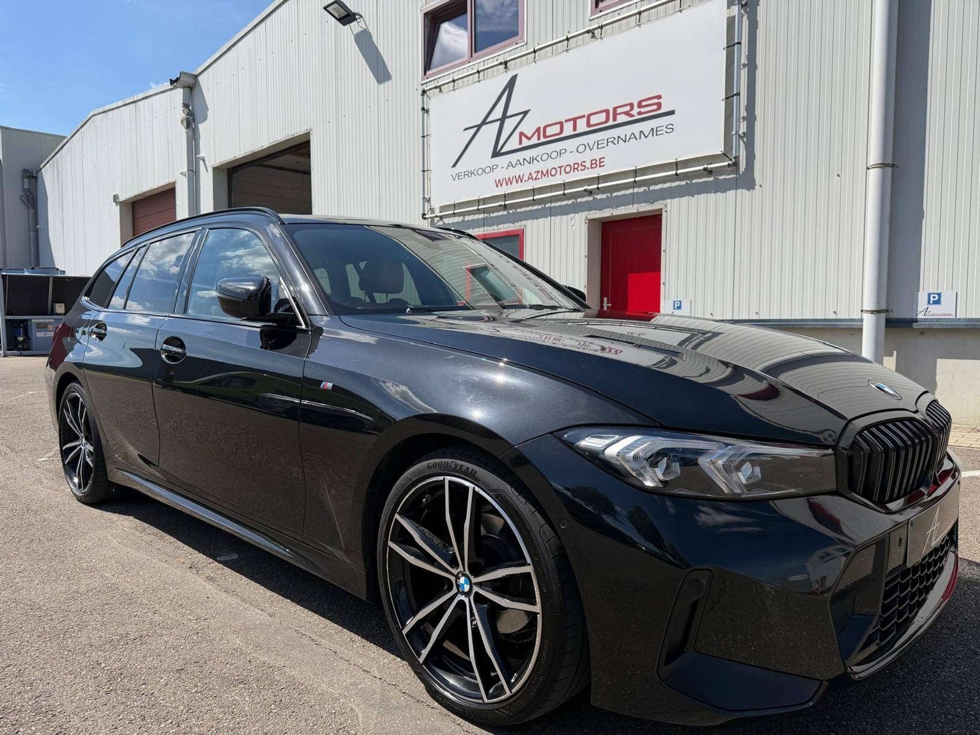 BMW 3 Serie 316 dA MHEV Touring ///M Pack Pano/Cognac Leder/, Autos, Achat, 140 g/km, Euro 6, Entreprise