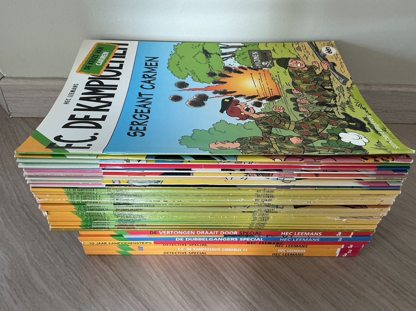 Strips FC De Kampioenen, Boeken, Ophalen, Gelezen
